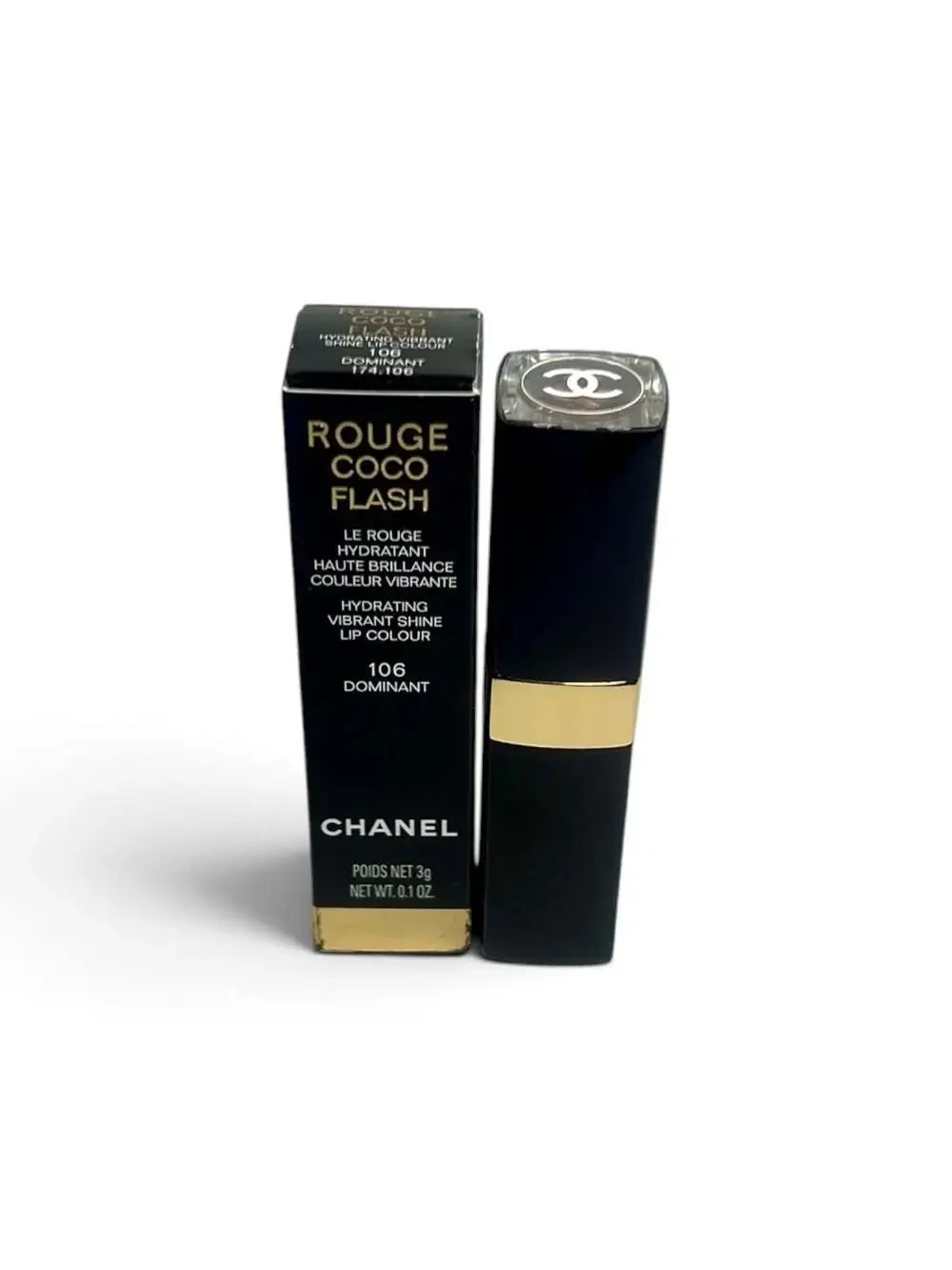 Chanel Rouge Coco Flash Hydrating Vibrant Shine Lip Colour - 106 Dominant